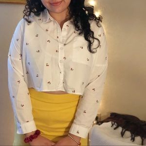 Cherry Crop top